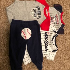 Newborn baseball bundle